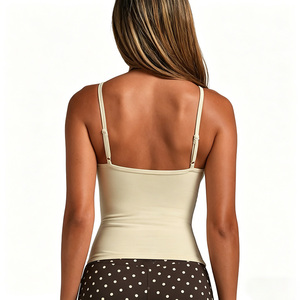 Custom Eco-Friendly Recycled Dotty Print Halter Neck Sports Gym Tank Crop Top Removable Padding Fitness <strong>Yoga</strong> Shorts Leggings <strong>Set</strong> - Product Image 4