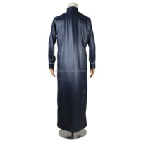 Meilleur Prix d'Usine Brodé Zip Gamis Kaftan Saoudien Jubah Abaya Jalabya Thobe Ramadan Eid Vêtements Traditionnels Musulmans