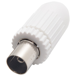 หัวต่อสายเคเบิลทีวีแบบตัวเมีย สีขาว ขนาด 1.8 มม. สำหรับใช้กับดาวเทียม - Product Image 1