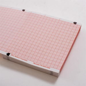 Kingcolor Venta al por mayor 150*<span class=keywords><strong>90</strong></span> 150P Hojas de papel de registro térmico médico <span class=keywords><strong>Ctg</strong></span> Ekg Ecg Z Papel térmico plegable - Product Image 3