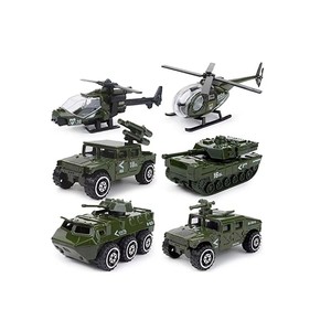 Diecast Xe Quân Sự Quân Đội Kim Loại Mô Hình Đồ Chơi Cho Trẻ Em - Product Image 4