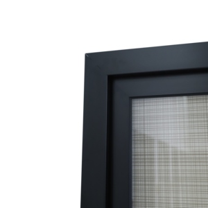 <span class=keywords><strong>Porte</strong></span> <span class=keywords><strong>coulissante</strong></span> en alliage d'aluminium et <span class=keywords><strong>bois</strong></span> avec ouverture latérale, finition thermolaquée étanche, durable pour chambre à coucher et usage domestique - Product Image 3