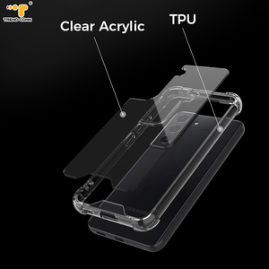 Funda Protectora para Teléfono <span class=keywords><strong>Samsung</strong></span> <span class=keywords><strong>Galaxy</strong></span> S22, de TPU Acrílico Transparente, Cristalino, la Má<span class=keywords><strong>s</strong></span> Vendida del 2026, al por Mayor - Product Image 6