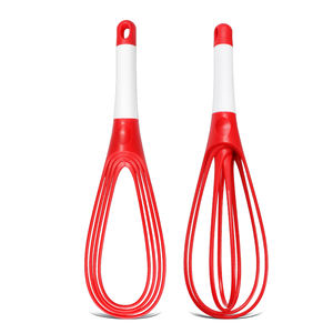 <span class=keywords><strong>Fouet</strong></span> à œufs rotatif manuel en plastique à forme ouverte, ustensile de <span class=keywords><strong>cuisine</strong></span>, batteur à œufs - Product Image 2