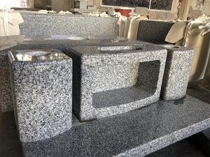 <span class=keywords><strong>Monuments</strong></span> de granit gris classique Pierre tombale de granit Pierre tombale de cimetière Pierre tombale et monument - Product Image 5