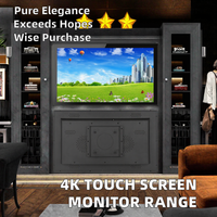 Moniteur tactile capacitif WiFi Windows/Android 4K UHD MeetNeng/OEM, nouvelle garantie de 3 ans, interface USB 16:9, 32" 43" 49" 55"