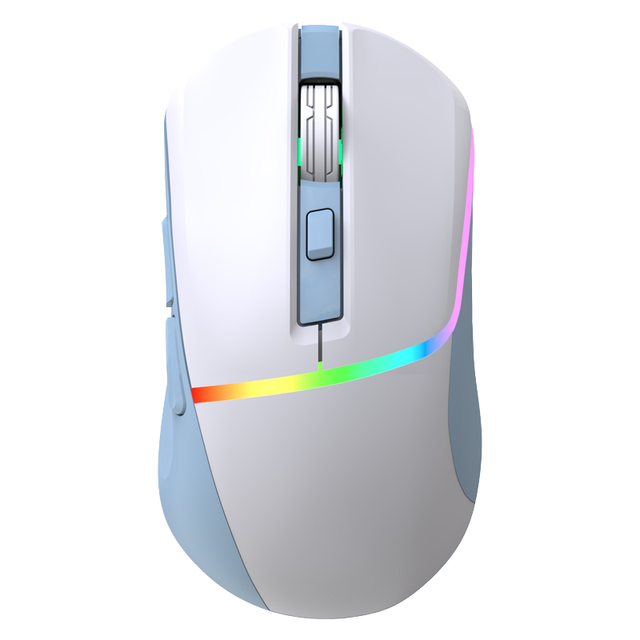 Original Tri-mode Wireless RGB Luminous Mouse Lightweight Computer Game Gaming Mouse Computer Accessories Wireless Gaming Mouse