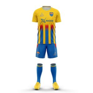 Maillots de football unis Chemises de football Ensembles d'uniformes de football Vêtements de football d'équipe pour les enfants - Product Image 1