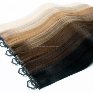 ต่อผมแบบไร้รอยต่อ Invisible Butterfly Hole Weft  ผมแท้ 100% เวอร์จิ้น เรมี่  แบบ Double Drawn  จัดเรียงเกล็ดผมอย่างสมบูรณ์ - Product Image 4