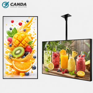 21,5 32 43 49 55 65 75 86 Zoll Wandmontierte Digitale Beschilderung LCD-Werbedisplay Android-Mediaplayer für Einzelhandelsgeschäfte und Einkaufszentren - Product Image 1