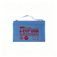 Batterie au plomb-acide Chilwee 6 EVF 100A 12V100Ah, batterie de stockage d'énergie pour chariot élévateur électrique, véhicule électrique, équipement de nettoyage