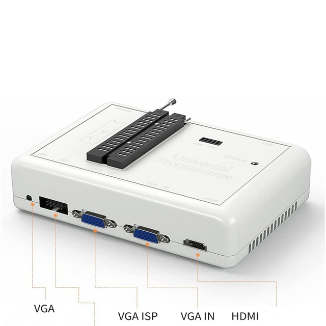 buy online RT809H EMMC-NAND Flash USB Programmer Engineer Tool kit AUTO Car GPS TV Computer BIOS RT809H Programmer.