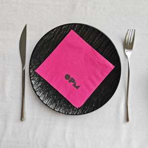 Factory Sell Party Serviette Papier Abendessen Servietten mit Logo 3-lagige Farbe Cocktail Einweg Papier Serviette zum Verkauf - Product Image 2