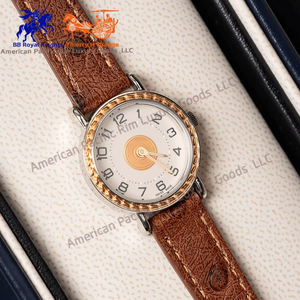 Reloj de Pulsera de Cuarzo para Mujer, Diseño de Lujo, Acero Inoxidable Dorado, Resistente al Agua, con Esfera de Agujas, Marca Ronda - Product Image 3