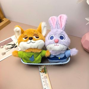 Vente flash Jouets en peluche de stars de cinéma Animaux en peluche réalistes Renard <span class=keywords><strong>Nick</strong></span> Lapin Judy Peluches Petits porte-clés mignons en peluche pour les fans - Product Image 2