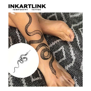 <span class=keywords><strong>Tatuaje</strong></span> Temporal Personalizado, Sexy, Resistente al Agua, Realista, Color Negro, Semipermanente, 2 Semanas de Duración, para Cintura y <span class=keywords><strong>Brazo</strong></span>, para Hombres y Mujeres, Regalo, Brazalete - Product Image 2