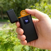 Nouveau Briquet Électronique en Plastique Tactile USB et Type-C 2026 avec Fonction Coupe-Vent pour Cadeaux d'Affaires