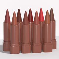 Rouge à lèvres mat créatif Bullet Head High Pigment Marque privée Végétarien Naturel Étanche Vitamine C Gel Rouge à lèvres solide