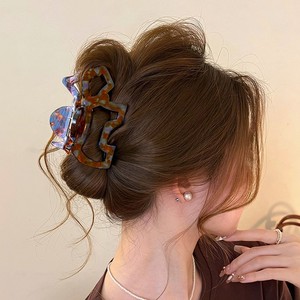 Cute Hollow Acetic Acid Puppy <b>Clip</b> Women's 2025 New High-end Shark <b>Clip</b> Back Head Hair <b>Clip</b> Headwear - Product Image 4
