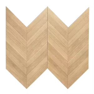 Parquet en chêne Chevron d'ingénierie Parquet à pointe hongroise Plancher En Bois Chevron Chene V Floor - Product Image 2