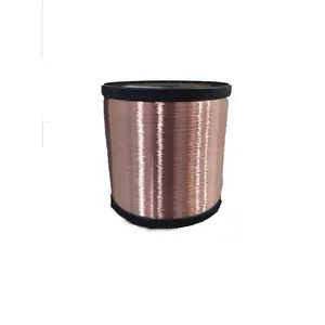 2024 Annealed Solid High Quality AWG14 1UEW CCA Copper Clad Aluminum Wire for telephone line Lan access network cables