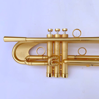 High Quality Yellow Brass Bb Heavy Model Trumpet