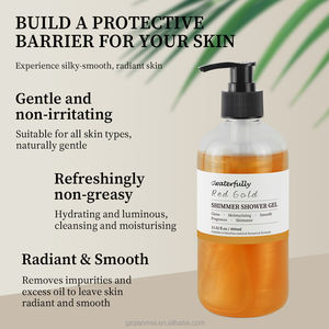 Sérum anti-taches, gel douche à la vitamine C, hydratation intense, hydrate activement la peau sèche avec du sérum à l'acide hyaluronique, gel de soin - Product Image 4