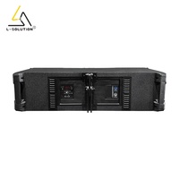 Sistema de Sonido Activo de Línea LS500 con Neodimio, Doble Woofer de 12 Pulgadas, 8000W de Pico, Tres Vías, para Audio Profesional en Exteriores