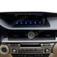 MOOKAKA 10.25 pouces Carplay pour Lexus ES 2013-2018 Autoradio Lecteur multimédia vidéo GPS Navigation Écran tactile Android Auto