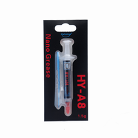 Pâte thermique conductrice en silicone Halnziye pour dissipateur thermique CPU VGA