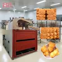 Ligne de production de moules à gâteaux 3D en forme d'ours, conception ergonomique, avec remplissage automatique et production de moules à gâteaux 3D personnalisés