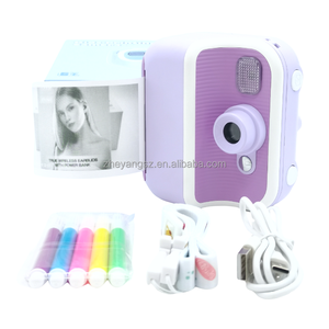 2.4 pouces 1080P 4800W selfie vidéo Type-C jouet MP3 <span class=keywords><strong>jeux</strong></span> thermique mini caméra pour enfants caméra d'impression pour enfants - Product Image 2