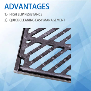 Dễ uốn sắt nặng D400 kênh thoát nước gully Grating nhà máy - Product Image 3