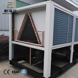 Enfriador de Agua Industrial por Bomba de Calor Ecológica R410A, Enfriado por Aire, 10-50 Toneladas, Certificado SASO y GCC, Control Remoto para Edificios Ecológicos en Jordania - Product Image 6