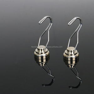 Olla de neodimio N35 NdFeB súper fuerte/gancho de rosca de imán de taza imán permanente Industrial niquelado Circular personalizado - Product Image 5