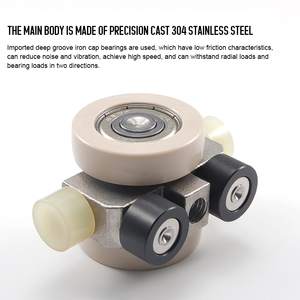 Роликовая Невидимая Система раздвижные аксессуары Волшебная Скрытая дорожка с внутренним поворотом на 180 градусов небольшая петля Скрытая дверная петля - Product Image 2