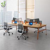 IULTRA Poste de travail de bureau moderne 1 2 3 4 6 8 personnes siège bureau et chaise pour le bureau