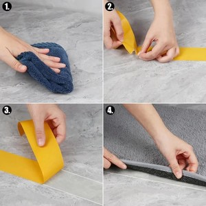 Heavy Duty Double Sided Cloth <b>Tape</b>, Fabric Backed Mounting Adhesive <b>Tape</b> for Carpet Installation,Flooring, Displays, Signs & DIY - Product Image 4