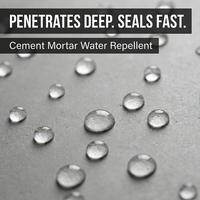 Agent hydrofuge pour mortier de ciment, revêtement imperméabilisant à pénétration profonde, préservation de la couleur, à base d'eau, silane-siloxane