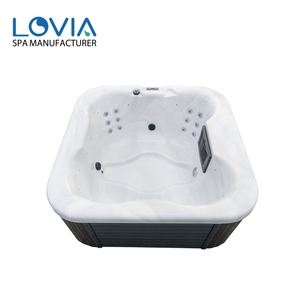 Jacuzzi Acrílico LOVIA para Mayoristas, Spa con Hidromasaje, Eficiente en Energía, Jacuzzi Balboa para 4 Personas, para Exteriores - Product Image 3