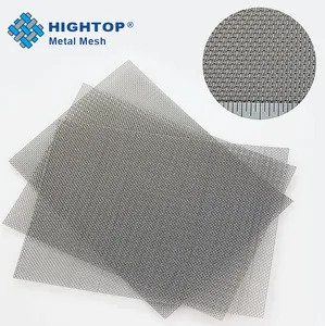 40 50 60 80 100 150 200 maglia di rete metallica di titanio semplice tessitura schermo per il settore aerospaziale