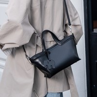 Sac à bandoulière pour femme en cuir véritable vintage, moyen, avec fermeture éclair, fabrication sur mesure en usine (ODM&OEM) 2026