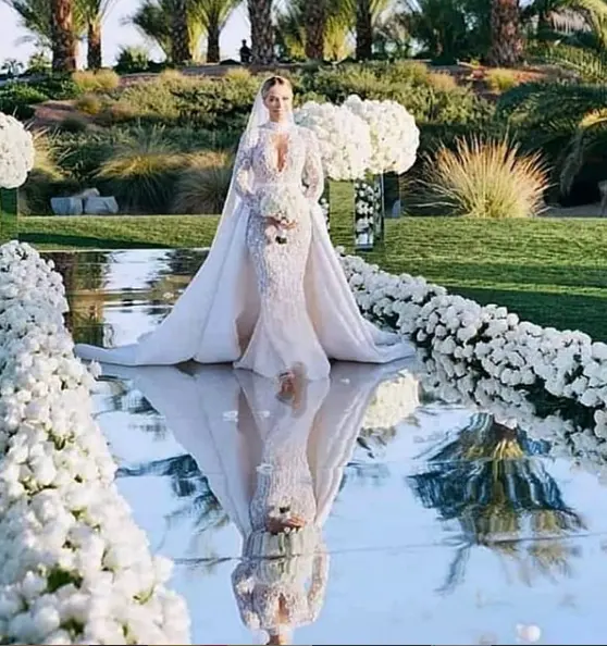 Ideas de decoraciones de compromiso con corredor de pasillo, reflejo Personal con espejo, artículos de boda para iglesia, interior y exterior