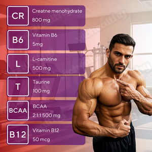 Vitahealthy OEM Etichetta Privata Gommose alla Creatina 800mg Confezione da 3 Testate per Fitness Quotidiano <span class=keywords><strong>e</strong></span> Nutrizione Sportiva - Product Image 3