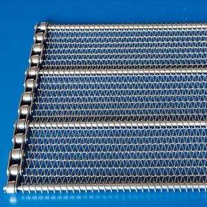Evergreen Durable Convoyeur à mailles en acier inoxydable 304 à vitesse réglable, avec chaîne à maillons, spirale de fil et bande de mailles 5 - Product Image 1
