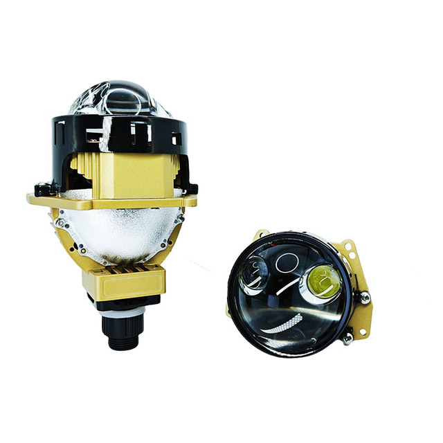 IDISON Z9W 3Inch 12v Super Brights High Beam 80W Five Light Double Direct 6000K 5000K Yellow White Laser Projector Lens for Car