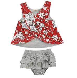 Niño infantil bebé niñas verano camiseta Tops y pantalones bombachos cortos pantalones ropa - Product Image 1
