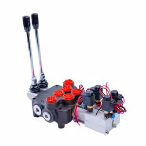 Vanne de commande directionnelle hydraulique P80 80LPM à commande électrique pneumatique pour véhicule d'assainissement - Product Image 6