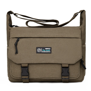 Wholesale Men's Cross-body Bag Fashion Canvas Single Shoulder Bag Waterproof <b>Backpack</b> Leisure Bag - Product Image 5