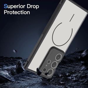 Coque de téléphone antichoc transparente en TPU et PC avec support magnétique pour appareil photo pour <span class=keywords><strong>iPhone</strong></span> 17 16 15 14 13 12 11 Pro Max - Product Image 5